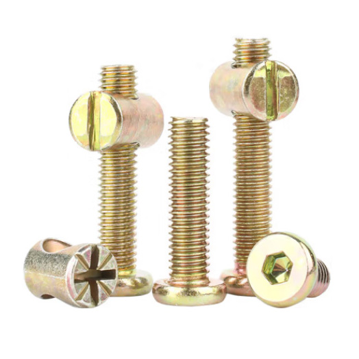 鍍彩鋅平頭內六角螺絲組合